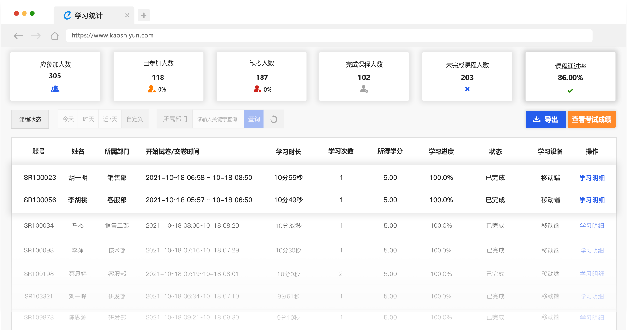 學習統計